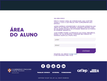 Tablet Screenshot of centraldoaluno2.cellep.com